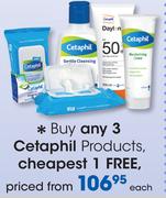 Cetaphil Products-Each