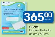 Clicks Mattress Protector 85cm x 90cm-Each
