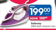 Safeway 2000Watt Ceramic Iron