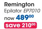 Remington Epilator EP7010