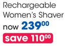 Safeway Rechargeable Women's Shaver