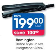 Remington Define Style Unisex Straightener S2880