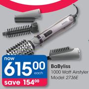 BaByliss 1000W Airstyler 2736E