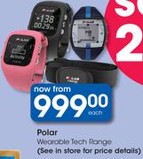 Polar Wearable Tech Range-Each