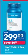 GNC Total Lean CLA 90 Softgels-Per Pack