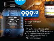 Beyond Raw Iso Peptide Protein Chocolate 30 Servings-Each