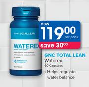 GNC Total Lean Waterex 60 Capsules-Per Pack