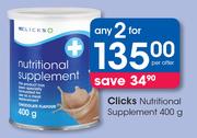 Clicks Nutritional Supplement-2 x 400g