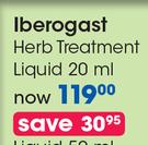 Ibergast Herb Treatment Liquid-20ml Each