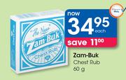Zam-Buk Chest Rub-60g Each