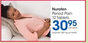 Nurofen Period Pain 12 Tablets-Per Pack