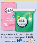 Lil-Lets Pantyliners - Per Pack