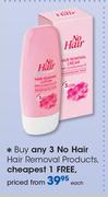 No Hair Hair Removal Products-Each