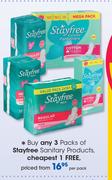 Stayfree sanitary Products-Per Pack
