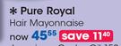 Pure Royal Hair Mayonnaise