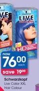 Schwarzkopf Live Color XXL Hair Colour-Each