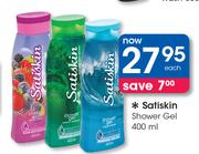 Satiskin Shower Gel-400ml Each