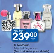 Lentheric Selected Fragrances-Each