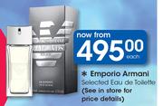Emporio Armani Selected Eau De Toilette-Each