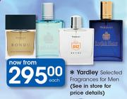 Yardley Selected Fragrances For Men-Each