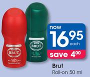 Brut Roll On-50ml Each