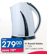 Russell Hobbs 1.7Ltr 360 Degree Cordless Kettle-Each