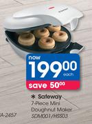 Safeway 7 Piece Mini Doughnut Maker SDM001/?HSS03-Each