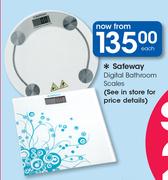 Safeway Digital Bathroom Scales-Each