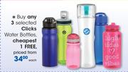 Clicks Water Bottles-Each