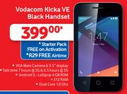 Vodacom Kicka Ve Black Handset