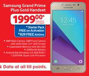 Samsung Grand Prime Plus Gold Handset