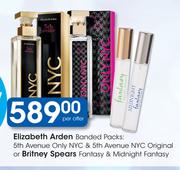 Elizabeth Arden Banded Packs-Per Offer