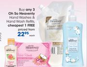 Oh So Heavenly Hand washes & Hand Wash Refills-Each