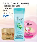 Oh So Heavenly Footspa Products-Each