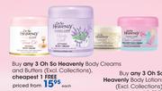 Oh So Heavenly Body Creams & Butters-Each