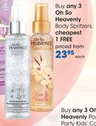 Oh So Heavenly Body Spritzers-Each