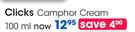 Clicks Camphor Cream-100ml