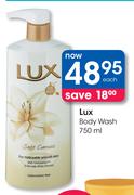Lux Body Wash-750ml Each