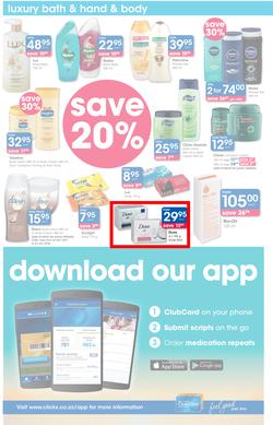 Clicks : Mid Month Savings (14 Dec 2017 - 23 Jan 2018), page 12
