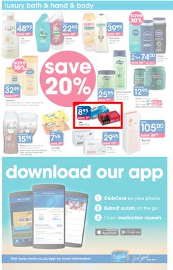 Clicks : Mid Month Savings (14 Dec 2017 - 23 Jan 2018), page 12