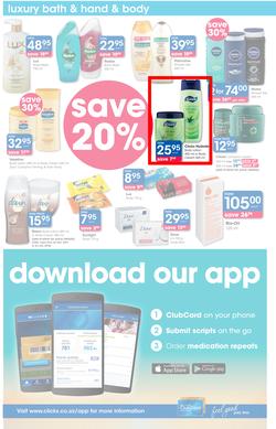 Clicks : Mid Month Savings (14 Dec 2017 - 23 Jan 2018), page 12