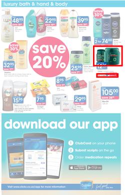 Clicks : Mid Month Savings (14 Dec 2017 - 23 Jan 2018), page 12