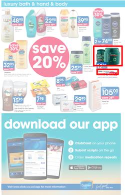 Clicks : Mid Month Savings (14 Dec 2017 - 23 Jan 2018), page 12