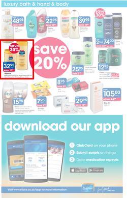 Clicks : Mid Month Savings (14 Dec 2017 - 23 Jan 2018), page 12