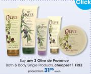 Olive De Provence Bath & Body Single Products-Each