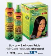 African Pride Hair Care Products-Each