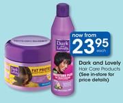 Dark and Lovely Hair Care Products-Each