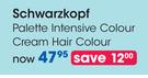Schwarzkopf Palette Intensive Colour Cream Hair Colour-Each