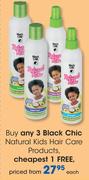 Black Chic natural Kids Hair Care Products-Each