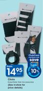 Clicks Essentials Hair Accessories-Each